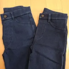 ユニクロ　ウルトラストレッチ　スキニーレギンスパンツ2本セット売り