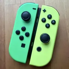 Switch ジョイコン ネオングリーン×ネオンイエロー ① ニンテンドー