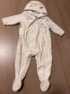 Baby GAPホワイト クマデザイン フリースアウター