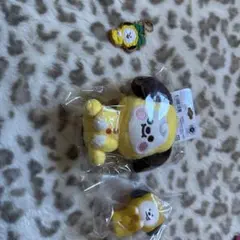 BT21 Jimin ぬいぐるみとキーホルダーセット
