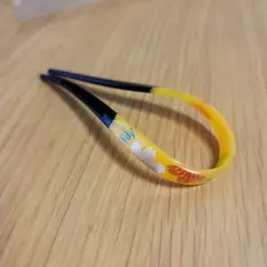 花柄かんざし 黄色と黒　新品未使用　送料込