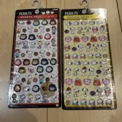 PEANUTS BONBON DROP シール 2枚セット
