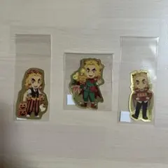 鬼滅の刃 ufotable DINING お楽しみくじ ステッカー煉獄さん3枚