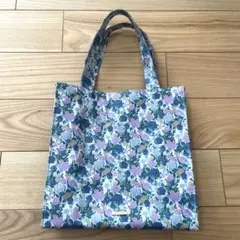 新品 リバティプリント スクエアミニトートバッグ アフタヌーンティー