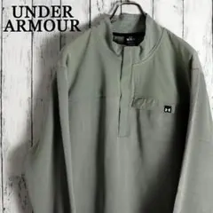 UNDER ARMOUR アンダーアーマー ゴルフ ハーフジップ切替プルオーバー