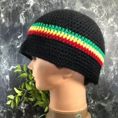 レゲエ　クラッシャーハット　バケットハット　クロシェハット　ラスタ