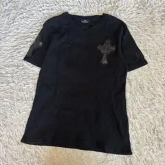 Roar Vネック ラインストーン ピストル Tシャツ ブラック y2k - メルカリ