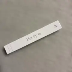 Her lip to BEAUTY リップトゥラブセラム00 SELF LOVEのサムネイル