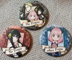 SPY×FAMILY アーニャ　ヨル　ロイド　ファミリー　缶バッジ　3点セット