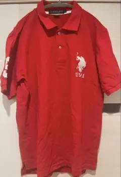 U.S. POLO ASSN. ポロシャツ レッドのサムネイル
