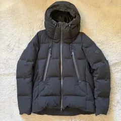 【訳あり】デサントオルテライン　ダウンジャケット　ブラック　マウンテニア　S