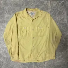 【50s-60s】PILGRIM ピルグリム コーデュロイ オープンカラーシャツ