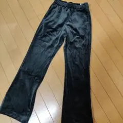 GU ブラック ロングパンツ