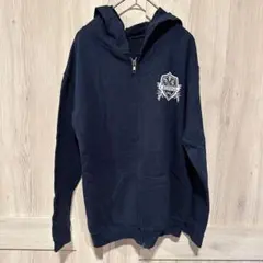 CHANNING HALL パーカー ネイビー フルジップパーカー 海外古着