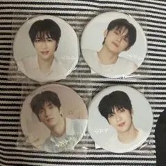 TXT 缶バッチ　スビン　ヨンジュン　ボムギュ txt ボムギュ 缶バッジ act:tomorrow トゥバ カプセルトイ - メルカリ