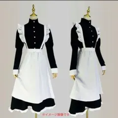 訳あり★メイド服 コスプレ コスチューム 衣装 仮装 ロングコスプレ衣装