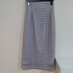 Proportion by BODY DRESSING 薄紫グレータイトスカート