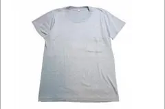 70's～ Unknown ポケット Tシャツ 無地 霜降り IB777
