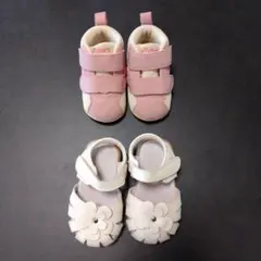 11.5cm ASICS ベビーシューズ＆サンダルセット