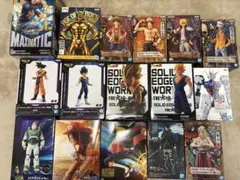 大量！　アニメキャラクター フィギュアまとめ売り　16点！【おまけ付き】