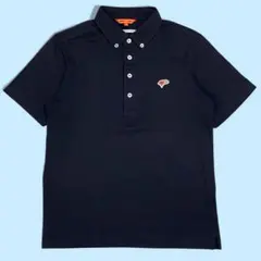 BEAMS GOLF ビームス ゴルフ 半袖 ポロシャツ M ネイビー メンズ