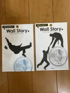 Wall Story+ 静電気除去機能付き （ 壁紙クロステッカー 2種）のサムネイル