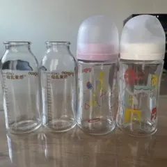 ピジョン ガラス哺乳瓶 240ml 2本セット　母乳実感2本