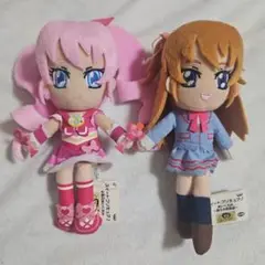 スイートプリキュア♪ キュアメロディ 北条響 ぬいぐるみ マスコット 2点セット
