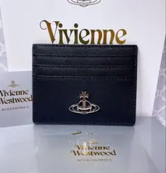 【大人気✨️ショッパー付】ヴィヴィアン・ウエストウッド カードケース 黒