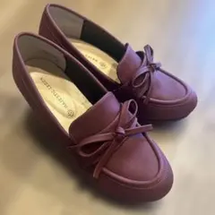 MAJESTIC LEGON ローファーパンプス ボルドー Sサイズのサムネイル