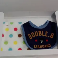 [総額4000円相当]ミキハウス スタイ 大判ガーゼセット