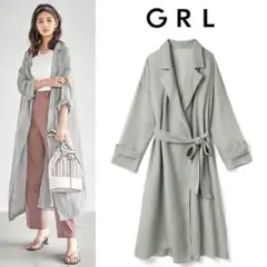 新品タグ付き♡シアーガウントレンチコート F