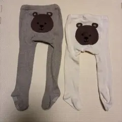 GAP くま　タイツ　2セット