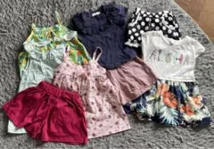 ベビー キッズ 女の子 トップス ボトムス まとめ売り 8点