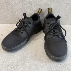 Dr.Martens REEDER 5 タイ シューズ UK6 黒 ローカット