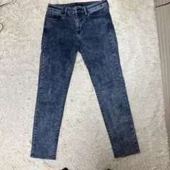 UNIQLO ウルトラストレッチ　スキニーデニム ダークブルー