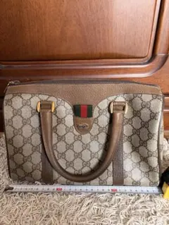 GUCCI オールドグッチ ミニボストン シェリーライン