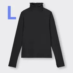 GU ソフトリブタートルネック L