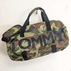 美品 TOMMY カモフラ 迷彩 ボストンバッグ ショルダー Y2Kのサムネイル