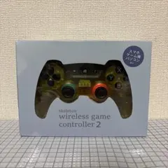 スケルトン　ワイヤレスゲームコントローラー2 イエロー