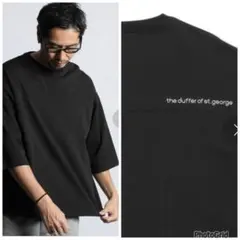 The DUFFER of ST.GEORGE オーバーサイズT 7分袖のサムネイル