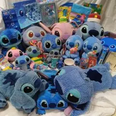 ✨ディズニースティッチ✨ ぬいぐるみ&文房具セット&ティッシュカバーetc３６点
