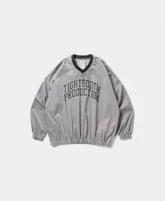 タイトブース　COLLEGE WIND SHIRT グレー　Mサイズのサムネイル