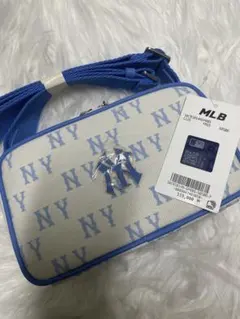 MLB NY 로고 숄더백