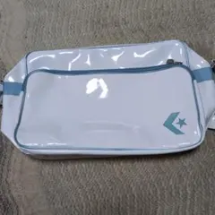 CONVERSE ショルダーバッグ ホワイト/ブルー