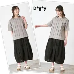 ★D*g*y★綿麻オックスピンタックシャツ【gray】のサムネイル