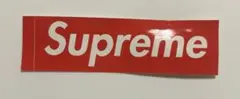 Supreme ボックスロゴ ステッカー レッド