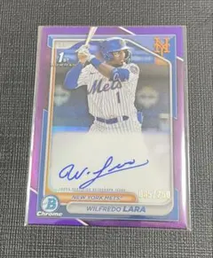 topps Bowman Chrome Wilfredo Lara /250