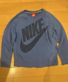 NIKE 青 子供用スウェットトレーナー 145