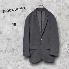 EPOCA UOMO テーラードジャケット 48 グレー　アンコン